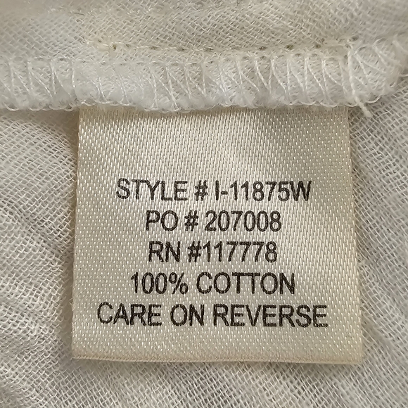 Impeccable Pig Embroidered Top with Pom Pom Side Waist Ties - Picture 13 of 14